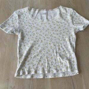 3 for $20 Primark white Lace-Trimmed Top